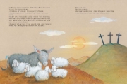 Buchcover und Innenansicht für das Buch: Die Ostergeschichte