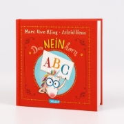 Buchcover und Innenansicht für das Buch: Das NEINhorn-ABC