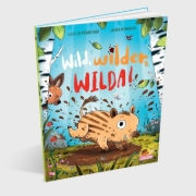 Buchcover und Innenansicht für das Buch: Wild, wilder, Wilda!