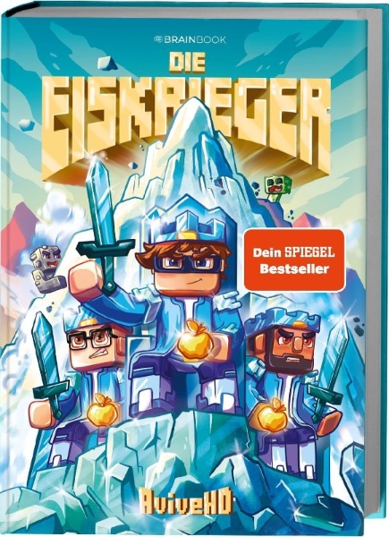 Buchcover und Innenansicht für das Buch: Die Eiskrieger