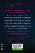 Buchcover und Innenansicht für das Buch: Caraval