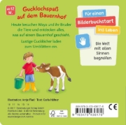 Buchcover und Innenansicht für das Buch: Mein Bauernhof Gucklochbuch