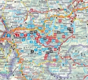 Buchcover und Innenansicht für das Buch: Salzkammergut West: von Salzburg bis Bad Ischl