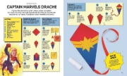 Buchcover und Innenansicht für das Buch: Marvel Ideen Buch