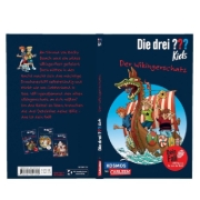 Buchcover und Innenansicht für das Buch: Die drei ??? Kids Dein Fall: Der Wikingerschatz