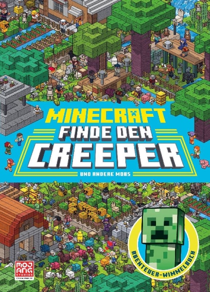 Buchcover und Innenansicht für das Buch: Catch the Creeper and other Mobs