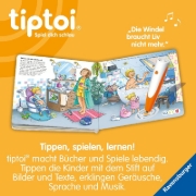 Buchcover und Innenansicht für das Buch: tiptoi® Abenteuer Großwerden - Liv geht aufs Töpfchen