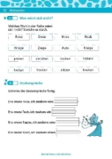 Buchcover und Innenansicht für das Buch: Team Drachenstark: Kurztests Deutsch 1./2. Klasse