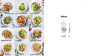 Buchcover und Innenansicht für das Buch: Salate der Superlative