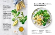Buchcover und Innenansicht für das Buch: Salate der Superlative