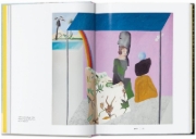Buchcover und Innenansicht für das Buch: David Hockney. A Chronology. 40th Ed.