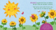 Buchcover und Innenansicht für das Buch: Baby Pixi (unkaputtbar) 176: Spür in dich hinein: Regen oder Sonnenschein?