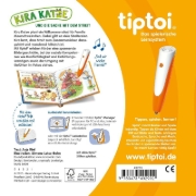 Buchcover und Innenansicht für das Buch: tiptoi® Bildergeschichten über den Umgang mit Gefühlen - Kira Katze und die Sache mit dem Streit