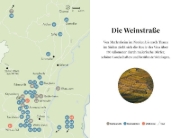 Buchcover und Innenansicht für das Buch: Essen, Trinken, Erleben - Elsass