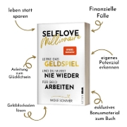 Buchcover und Innenansicht für das Buch: Selflove Millionaire