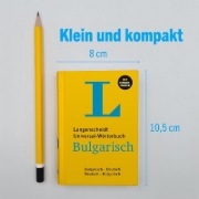 Buchcover und Innenansicht für das Buch: Langenscheidt Universal-Wörterbuch Bulgarisch