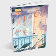 Buchcover und Innenansicht für das Buch: Rico und die Gewittertaube