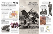 Buchcover und Innenansicht für das Buch: memo Wissen. Zweiter Weltkrieg