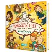 Buchcover und Innenansicht für das Buch: Die Schule der magischen Tiere: Meine Freunde (Freundebuch)