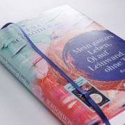 Buchcover und Innenansicht für das Buch: Mein ganzes Leben, Öl auf Leinwand, ohne Titel