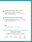 Buchcover und Innenansicht für das Buch: Nimm den Zwängen die Macht