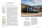 Buchcover und Innenansicht für das Buch: A History of the World in 500 Railway Journeys