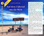 Buchcover und Innenansicht für das Buch: 4wheels - Auf dem Fahrrad um die Welt