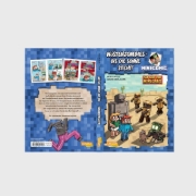 Buchcover und Innenansicht für das Buch: Wüstenzombies - bis die Sonne sticht! Für Fans von Minecraft