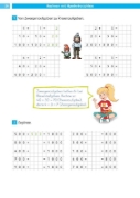 Buchcover und Innenansicht für das Buch: Klett Die Mathe-Helden Rechnen bis 1000 3. Klasse