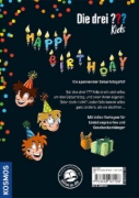 Buchcover und Innenansicht für das Buch: Die drei ??? Kids, Dein Geburtstag
