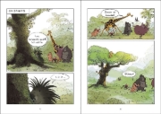 Buchcover und Innenansicht für das Buch: Grumpy Monkey - School stinks