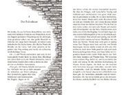 Buchcover und Innenansicht für das Buch: Wandas Wunder ¿ Der Sommer der flüsternden Wände