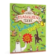 Buchcover und Innenansicht für das Buch: Die Schule der magischen Tiere: Endlich Pause! Das große Rätselbuch Band 3