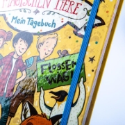 Buchcover und Innenansicht für das Buch: Die Schule der magischen Tiere: Mein Tagebuch