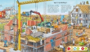 Buchcover und Innenansicht für das Buch: tiptoi® Wieso? Weshalb? Warum? Komm mit auf die Baustelle