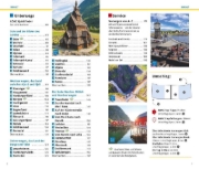 Buchcover und Innenansicht für das Buch: ADAC Reiseführer plus Norwegen
