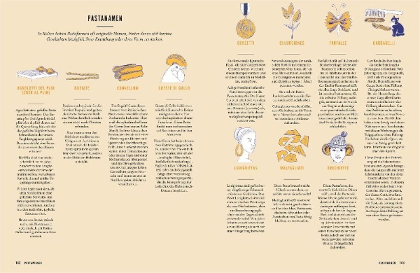 Buchcover und Innenansicht für das Buch: Pasta & Verdura