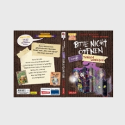 Buchcover und Innenansicht für das Buch: Bitte nicht öffnen, sonst ... 3: Tierisch vampirisch!