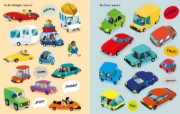 Buchcover und Innenansicht für das Buch: Mein erstes Stickerbuch: Autos