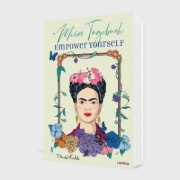 Buchcover und Innenansicht für das Buch: Mein Frida Kahlo Tagebuch