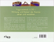 Buchcover und Innenansicht für das Buch: Yoga-Anatomie 3D