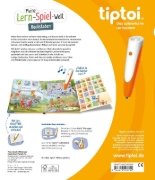 Buchcover und Innenansicht für das Buch: tiptoi® Meine Lern-Spiel-Welt - Buchstaben