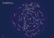 Buchcover und Innenansicht für das Buch: Anaconda Taschenführer Sterne und Planeten. Den Nachthimmel mit bloßem Auge beobachten