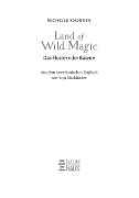 Buchcover und Innenansicht für das Buch: Land of Wild Magic - Das Flüstern der Bäume