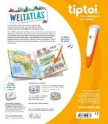 Buchcover und Innenansicht für das Buch: tiptoi® - Weltatlas