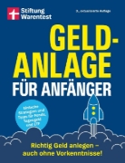 Buchcover und Innenansicht für das Buch: Geldanlage für Anfänger