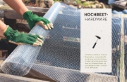 Buchcover und Innenansicht für das Buch: Mein Hochbeet - 33 Pflanzvorschläge