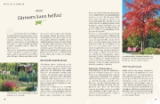 Buchcover und Innenansicht für das Buch: So wird der Garten fit fürs Klima