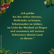 Buchcover und Innenansicht für das Buch: Hedgewitch Book 1