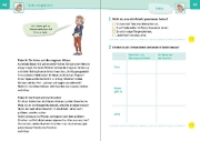 Buchcover und Innenansicht für das Buch: Übungsheft - Lesen 4. Klasse